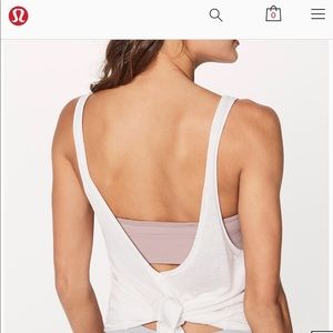 Lululemon “Heart Opener Knit Cami”. Size 10